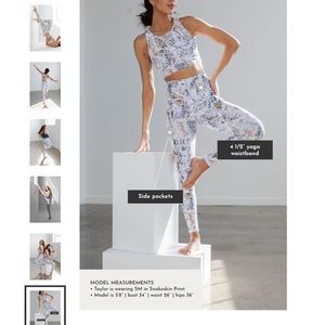 SAVVI Geo Leggings and Stevie Bra